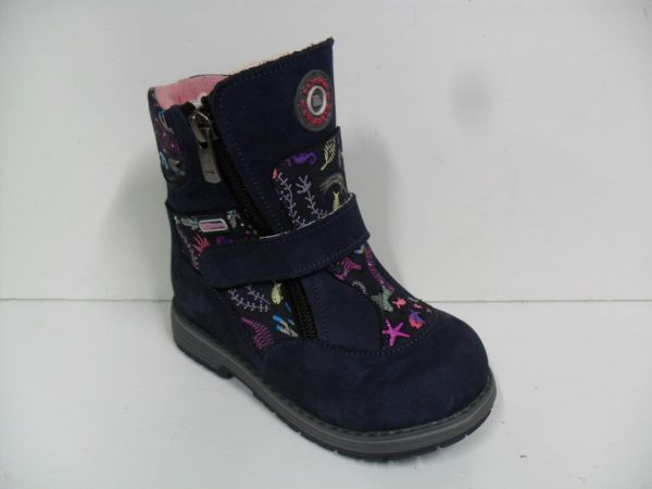 Напівчоботи каблук (1250-236)