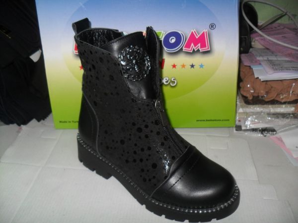 Напівчоботи каблук (167-1-198)